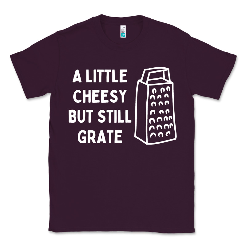 Cheesy But Still Grate Funny Pun Classic Tee by linhVisuals | Teevron