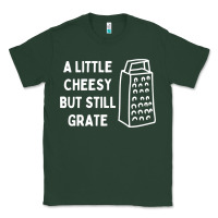 Sports Green Cheesy But Still Grate Funny Pun Classic Tee - linhVisuals