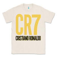 Natural CR7 Cristiano Rocnaldo Portugal Classic Tee - linhVisuals