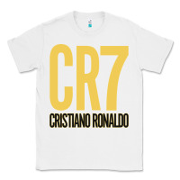 White CR7 Cristiano Rocnaldo Portugal Classic Tee - linhVisuals