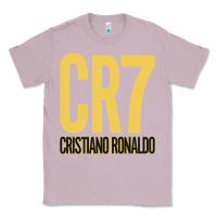 Lilac CR7 Cristiano Rocnaldo Portugal Classic Tee - linhVisuals