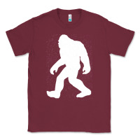 Burgundy bigfoot t  shirt bigfoot   i believe bigfoot t  shirt Classic Tee - linhVisuals