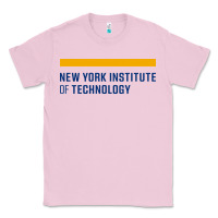 Bubblegum Pink New York Institute of Technology Classic Tee - linhVisuals