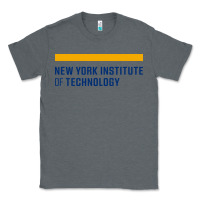 Charcoal Heather New York Institute of Technology Classic Tee - linhVisuals