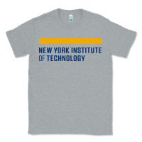 Heather Grey New York Institute of Technology Classic Tee - linhVisuals