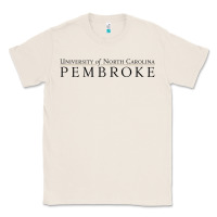 Natural University of North Carolin Pembroke Classic Tee - linhVisuals