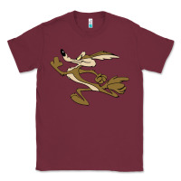 Burgundy cayote Classic Tee - linhVisuals
