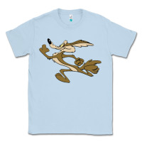 Dusty Blue cayote Classic Tee - linhVisuals