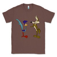 Chestnut coyote and the road runner Classic Tee - linhVisuals