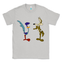 Moon Dust coyote and the road runner Classic Tee - linhVisuals