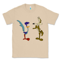 Mushroom coyote and the road runner Classic Tee - linhVisuals