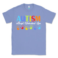 Colony Blue autism t  shirt accept understand love autism awareness t  shirt Classic Tee - linhVisuals