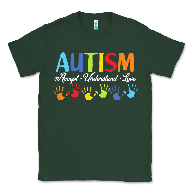 Autism T  Shirt Accept Understand Love Autism Awareness T  Shirt Classic Tee by linhVisuals | Teevron