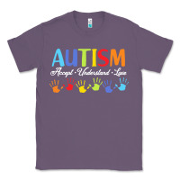 Lavender autism t  shirt accept understand love autism awareness t  shirt Classic Tee - linhVisuals