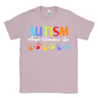 Lilac autism t  shirt accept understand love autism awareness t  shirt Classic Tee - linhVisuals