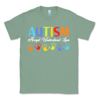 Sage autism t  shirt accept understand love autism awareness t  shirt Classic Tee - linhVisuals