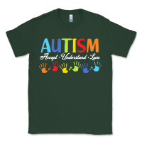 Sports Green autism t  shirt accept understand love autism awareness t  shirt Classic Tee - linhVisuals