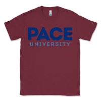 Burgundy Pace University Classic Tee - linhVisuals