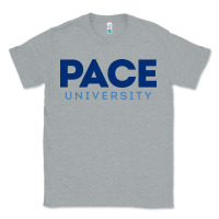 Heather Grey Pace University Classic Tee - linhVisuals