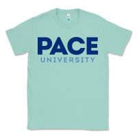 Seafoam Pace University Classic Tee - linhVisuals