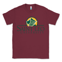 Burgundy Saint Leo University Classic Tee - linhVisuals