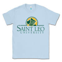 Dusty Blue Saint Leo University Classic Tee - linhVisuals