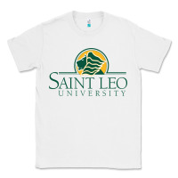 White Saint Leo University Classic Tee - linhVisuals