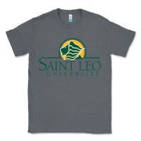 Charcoal Heather Saint Leo University Classic Tee - linhVisuals