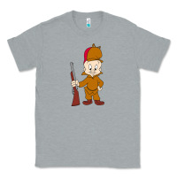 Heather Grey elmer fudd Classic Tee - linhVisuals