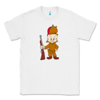 White elmer fudd Classic Tee - linhVisuals
