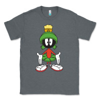 Charcoal Heather marvin the martian Classic Tee - linhVisuals
