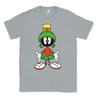 Heather Grey marvin the martian Classic Tee - linhVisuals