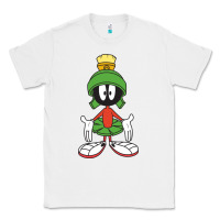 White marvin the martian Classic Tee - linhVisuals