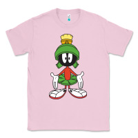 Bubblegum Pink marvin the martian Classic Tee - linhVisuals