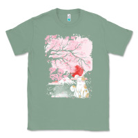 Sage japan t  shirt sakura cat t  shirt Classic Tee - linhVisuals