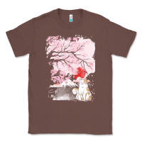 Chestnut japan t  shirt sakura cat t  shirt Classic Tee - linhVisuals