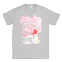 Moon Dust japan t  shirt sakura cat t  shirt Classic Tee - linhVisuals