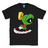 Black marvin the martian Classic Tee - linhVisuals