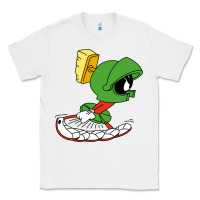 White marvin the martian Classic Tee - linhVisuals