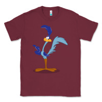 Burgundy roadrunner Classic Tee - linhVisuals