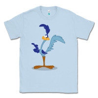 Dusty Blue roadrunner Classic Tee - linhVisuals