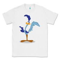 White roadrunner Classic Tee - linhVisuals