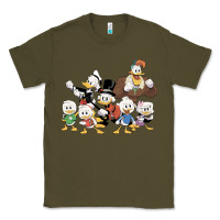 Army Green happy amazing ducktales Classic Tee - linhVisuals