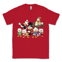 Red happy amazing ducktales Classic Tee - linhVisuals