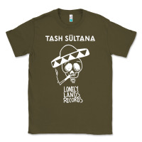 Army Green tash sultana müsïc Classic Tee - linhVisuals