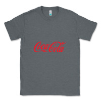 Charcoal Heather cola coke Classic Tee - linhVisuals