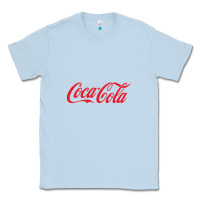 Dusty Blue cola coke Classic Tee - linhVisuals