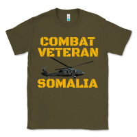 Army Green combat veteran mogadishu somalia Classic Tee - linhVisuals