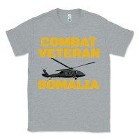 Heather Grey combat veteran mogadishu somalia Classic Tee - linhVisuals