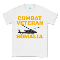 White combat veteran mogadishu somalia Classic Tee - linhVisuals